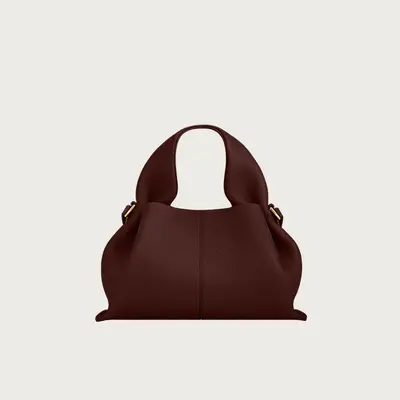 Polene Cloud Bag echtes Leder Nischen-Umhängetasche Momo-Tasche Nummer vielseitige Handtasche Einzelschulter-Tasche - Sofortversand ab Lager - 11