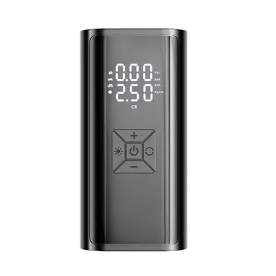 Kabellose Luftpumpe, Autoanschluss, digitales Autobewertungsdisplay, multifunktionale Warnleuchte, Luftpumpe, tragbare Luftpumpe