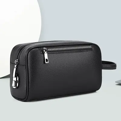 Herren-Handtasche, großes Fassungsvermögen, Business und Freizeit - 4