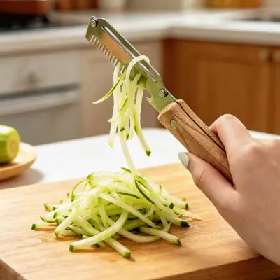 3 in 1 Çok Amaçlı Soyma Bıçağı Soğan Teli Bıçağı Soyucu Soğan Tıraş Makinesi Mutfak Meyve Soyucu Kabak Rendesi Şeker Kamışı Bıçağı