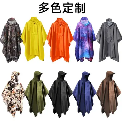 3-in-1 yağmurluk pelerini, outdoor, çok fonksiyonlu - 7
