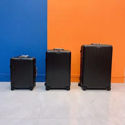 Rimowa Original Serisi Alüminyum-Magnezyum Alaşımlı Bavul Sürükleme Çantası Premium Hassas İşçilik Kabin Bavulu - 7