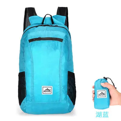 Outdoor faltbarer leichter Reiserucksack Sport-Skin-Tasche großer Kapazität faltbarer Rucksack grenzüberschreitender Bestseller - 11