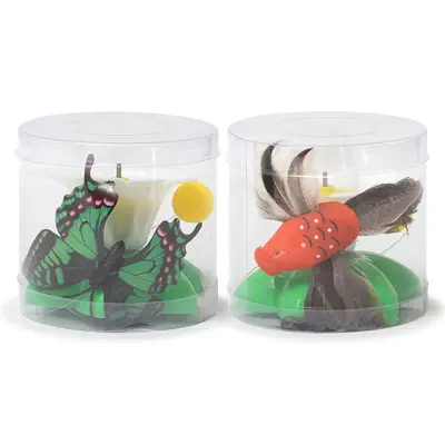 Smart Automatic Rotating Cat Teaser with Flying Birds and Butterflies - 6