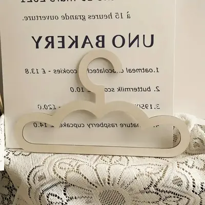 Sınır ötesi INS İskandinav tarzı ahşap ayı bulut çocuk elbise askısı DIY bebek yaratıcı evcil hayvan çocuk elbise askısı