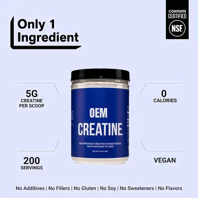 Creatine Monohydrate Powder, Pure Creatine, OEM Custom Production - 4