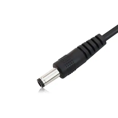 Verdicktes DC-5,5x2,1-Verlängerungskabel, Stecker-Buchse, 0,5 mm²