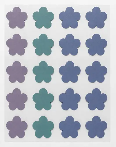 Blumenmuster Hydrokolloid-Akne-Patches 24er Packung Porenreinigung - 8