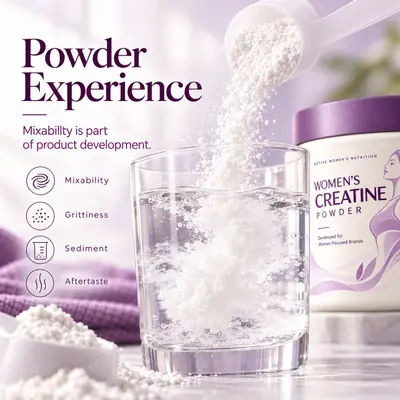 Kadın kreatin tozu, spor beslenme, kutu formatı - 3