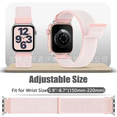 Apple Watch için uyumlu iWatch S11 Apple döngülü naylon 22 mm taneli spor kordon
