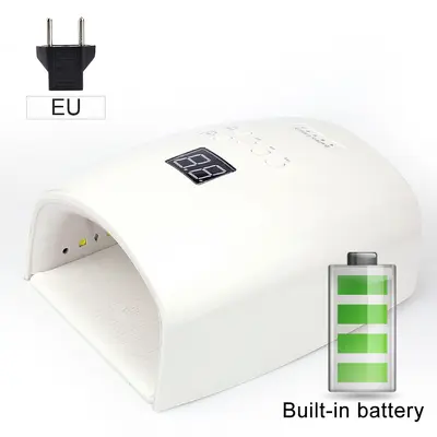 Pille çalışan tırnak UV lambası, giyilebilir tip - 7