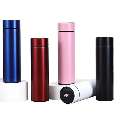 Smart 304 Stainless Steel Insulated Cup with Temperature Display - 5