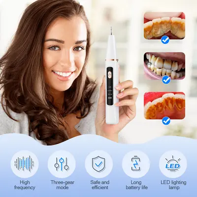 Ultrasonic electric dental cleaner device - 3