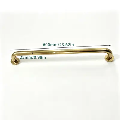 Titan-Edelstahl rutschfester Badezimmer-Haltegriff - 10