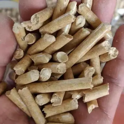 Pinus Sylvestris Biomass Fuel Pellets, 1 kg, for Heating and Camping