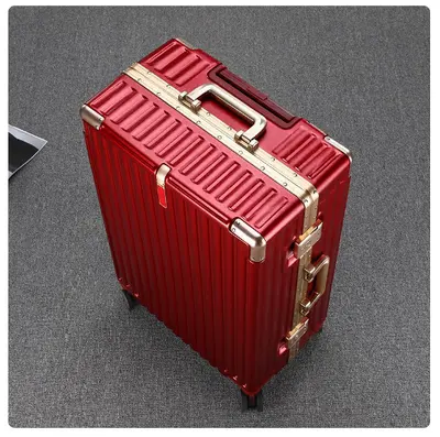 Women's and Men's Trolley Suitcase, Silent Wheels, Combination Lock, Carry-On Size - 5