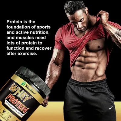 Whey protein powder 450g, for fitness enthusiasts