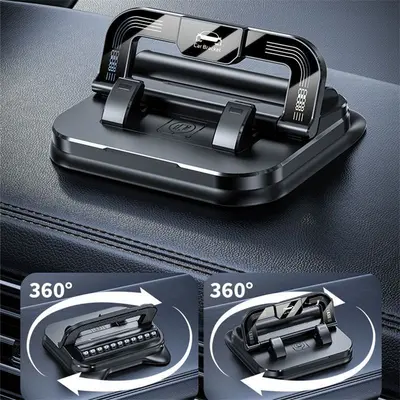In-Car Phone Holder, Stable Anti-Shake, Dashboard Mount, Universal - 4