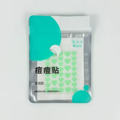 Colorful Heart-Shaped Acne Patches, Hydrocolloid, 36 Pieces - 9
