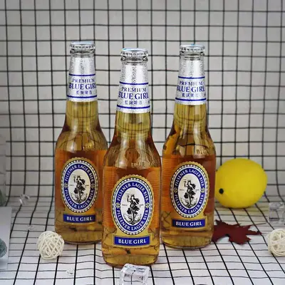 Yerli Mavi Kız Sarı Bira 330ml x 24 Şişe - 3