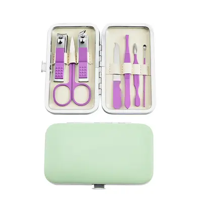 18-Piece Manicure Tool Set, Dark Green - 13