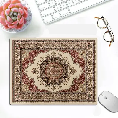 Small Middle Eastern Tassel Blanket Pattern Gaming Mouse Pad, Esports Office Desk Mat - 11