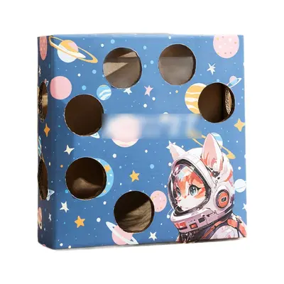 Smart Electric Cat Toy Box, Energy-Burning Self-Play Whack-a-Mole - 5