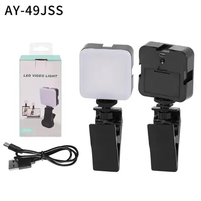 Açık Hava Canlı Yayın Dolgu Işığı Fotoğraf Işığı Fotoğraf Atmosfer Işığı Kare Taşınabilir Cep Işığı LED Işık Dimlenebilir - 9