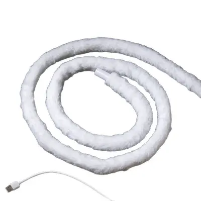 Light-Up Velvet Colorful LED Light Strip, Flexible Woven Round-Tube Neon Light Strip, Smart Sound-Activated Remote-Controlled LED Decorative Light