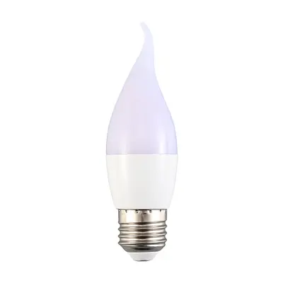 LED Candle Bulb with Realistic Flame Effect, Decorative Ambient Light