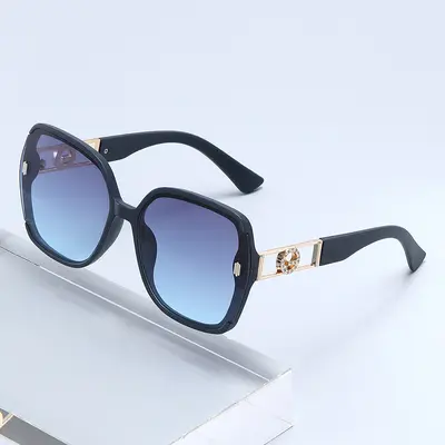 Damen-Retro-Sonnenbrille mit UV-Schutz - 5