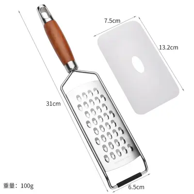 Stainless steel grater, multi-function kitchen tool - 7