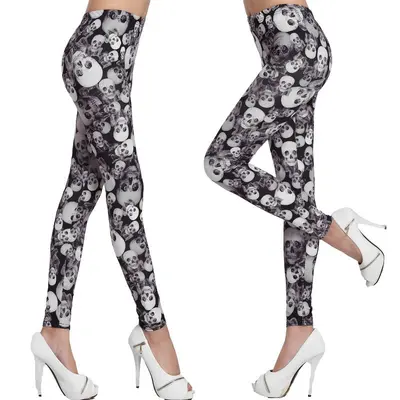 Figurbetonte elastische Yoga-Leggings für Damen, enge Passform - 4