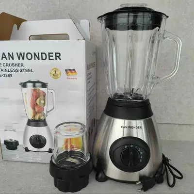 2-in-1 blender ve öğütücü, cam hazne, elektrikli