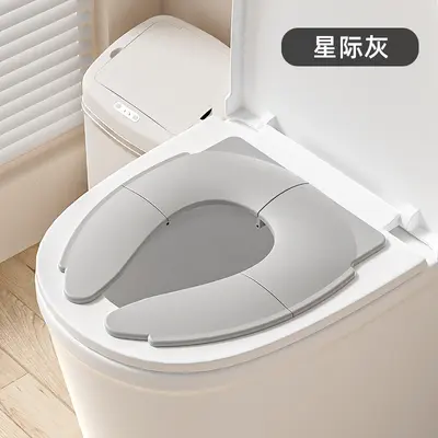 Foldable Children's Toilet Seat, Travel Type, Soft Padded - 9