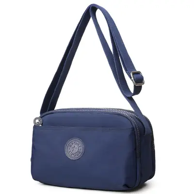 Waterproof Nylon Oxford Women's Shoulder Bag, Casual Printed Bag for Middle-Aged Women - 10