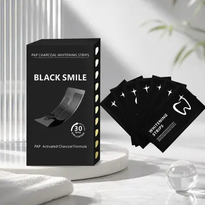 Bamboo Charcoal Teeth Whitening Strips, Activated Charcoal - 7