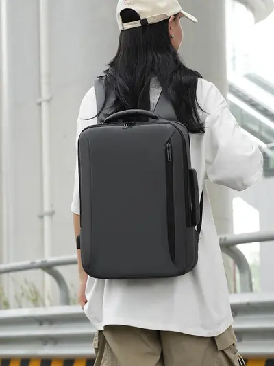 Men's Laptop Backpack, Multifunctional Business Travel, Large Capacity - 3