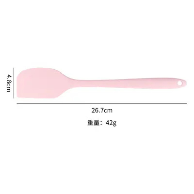 Hazır entegre silikon büyük kazıyıcı pişirme kazıyıcı kek spatulası krema kazıyıcı pişirme aracı