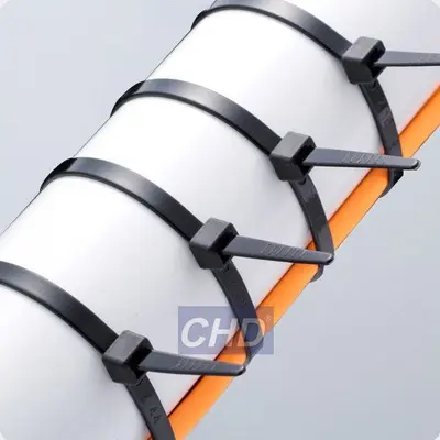 Otomatik kilitlemeli naylon kablo bağı, 4×200 ve 5×300