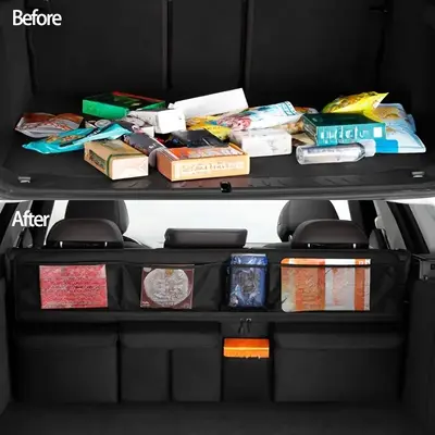 Oxford Fabric Large Capacity Car Trunk Hanging Storage Bag