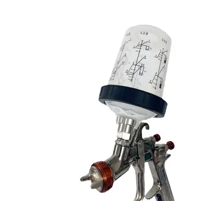 Pnömatik boya tabancası, 160/400/600/810 ml tek kullanımlık kap