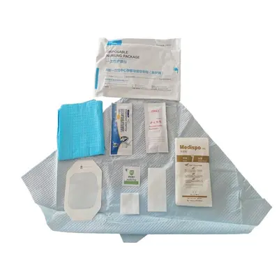 Single-Use Medical PICC Care Kit, for Central Venous Catheter