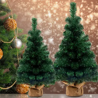 60 cm Bare Christmas Tree Desktop Mini Ornament