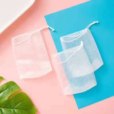 Hanging Foaming Net for Handmade Soap and Face Wash