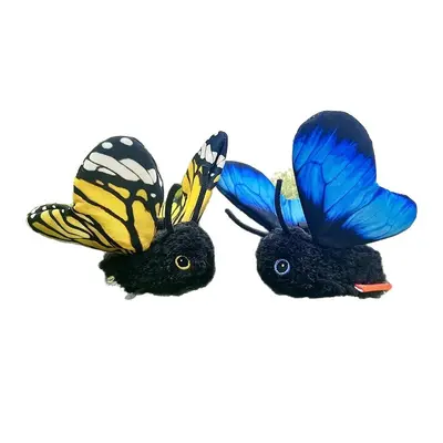 Yinli Pet Laser Interactive Cat Toy with Feather Replacement Accessories Kitten Teaser Wand USB Rechargeable