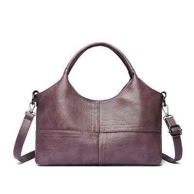 Soft Leather Women's Handbag, Lightweight Large Capacity Crossbody - 6