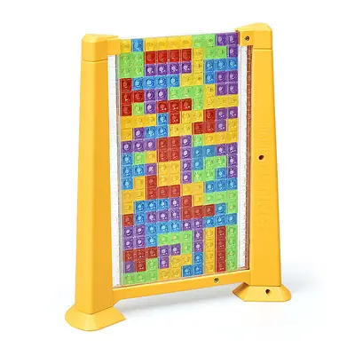 3D Tetris Yapboz Blok Seti, Ebeveyn-Çocuk Masaüstü Oyunu, Erken Eğitim - 5