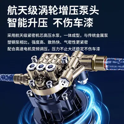 Wireless High-Pressure Car Washer with Lithium Battery - 5