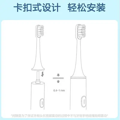 Replacement Brush Heads Compatible with Philips Sonicare HX242W, HX243W, HX247Y - 4